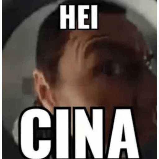 Stiker meme cina 5