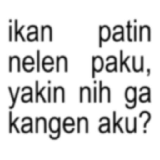Anomali text kangen 15