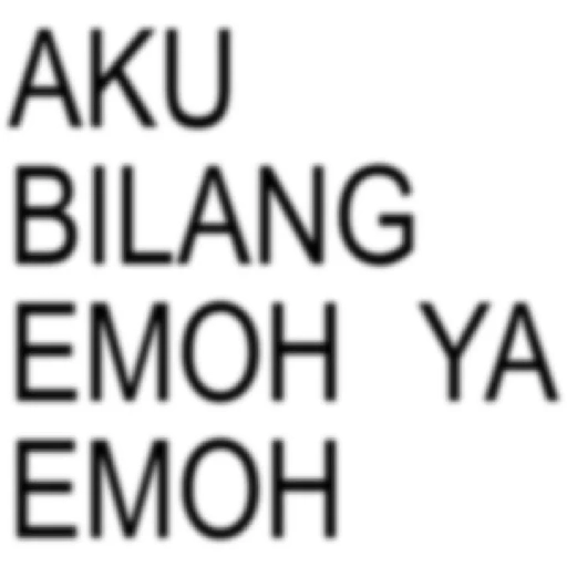 Kata-kata anomali jawa 8