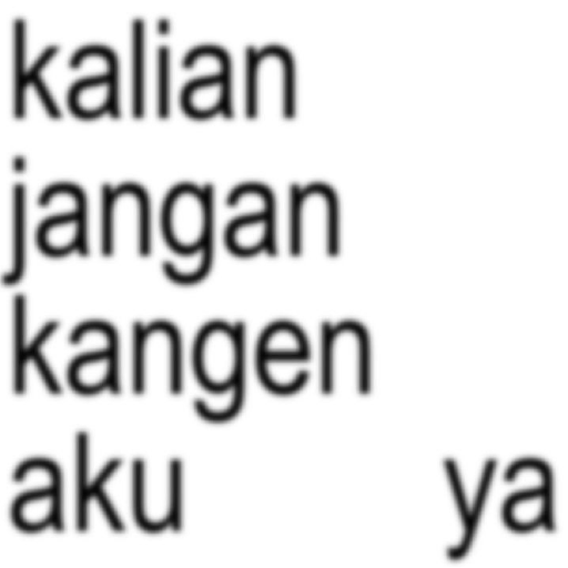 Anomali text kangen 14