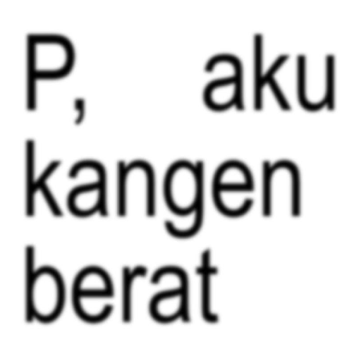 Anomali text kangen 1