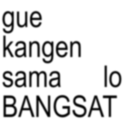 Anomali text kangen 18