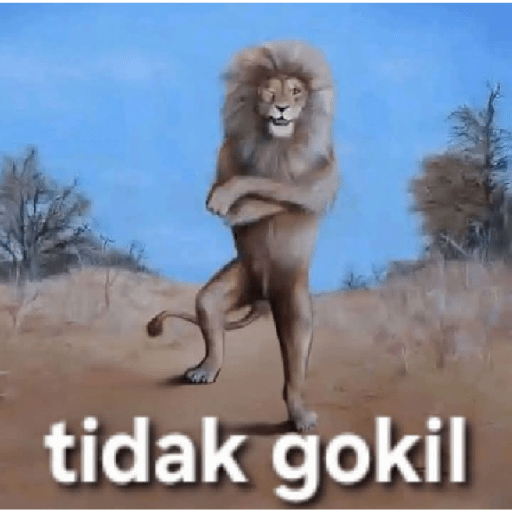 Singa gokil meme 6