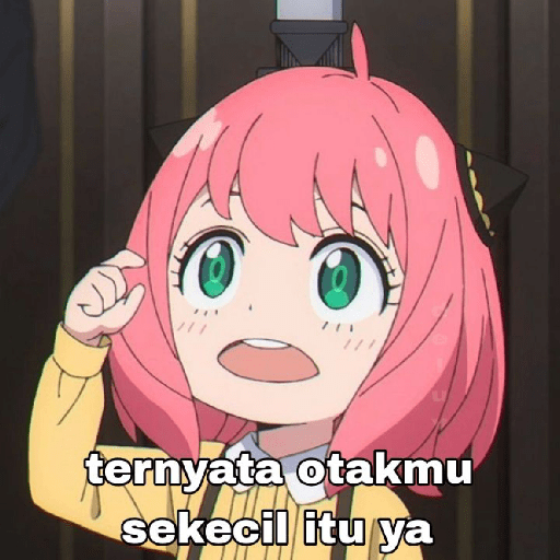 Stiker Anya  9