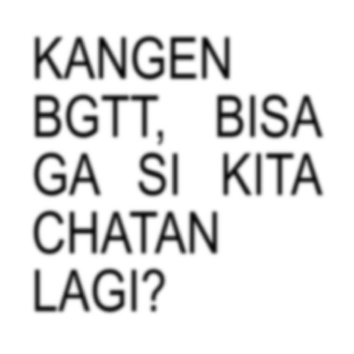 Anomali text kangen 19
