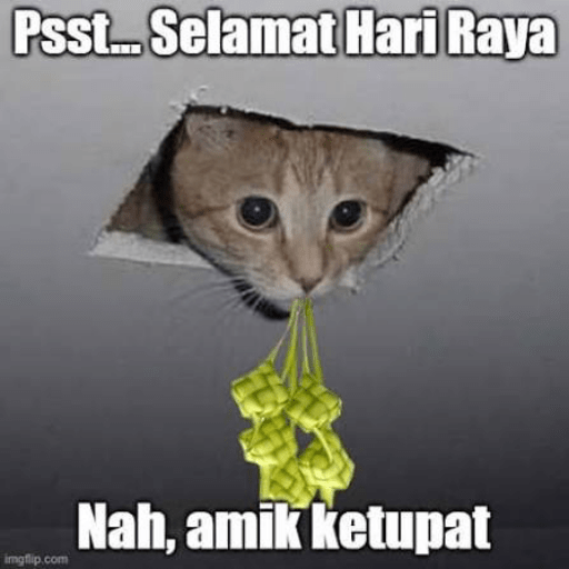 Meme lebaran hari raya 10
