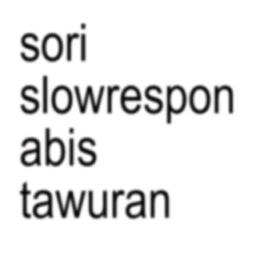Anomali kata kata marah 6