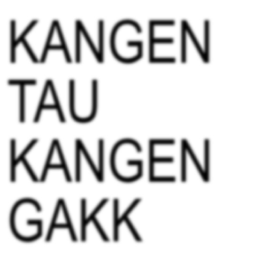 Anomali text kangen 5