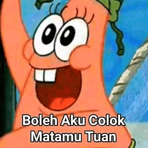 Patrick ngegas emosi ✴️ 14