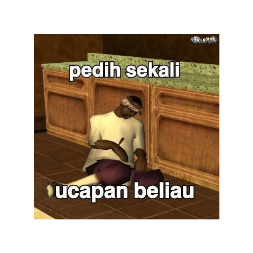 Stiker meme anomali lucu 25