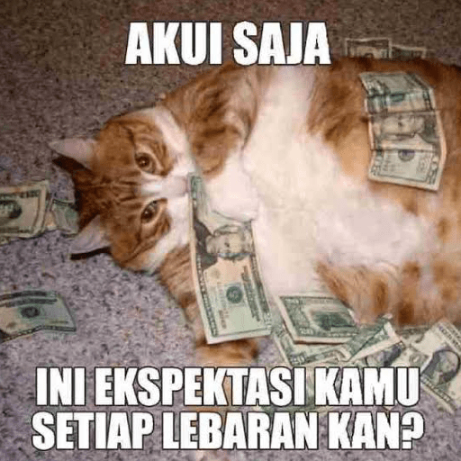 Meme lebaran hari raya 7