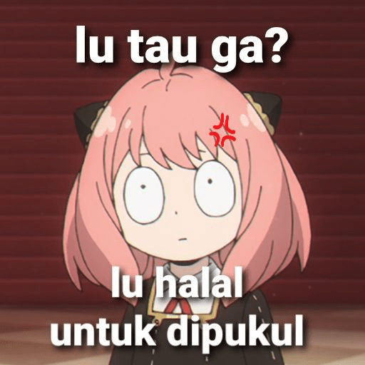 Stiker Anya  1