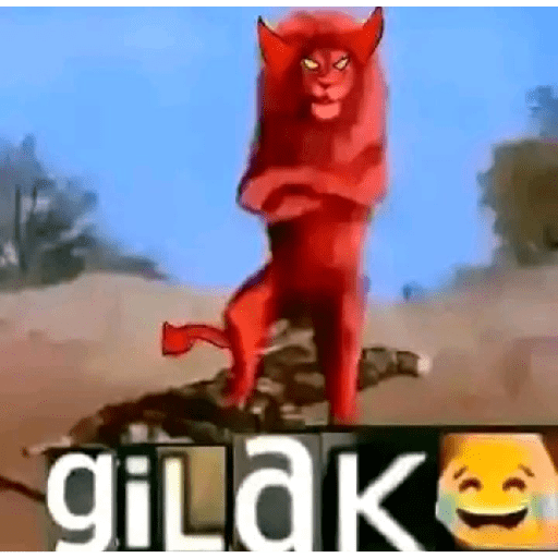 Meme singa gokil 9