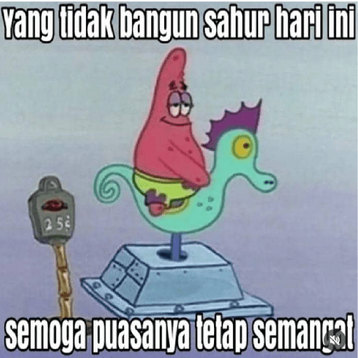Meme sahur & buka 9