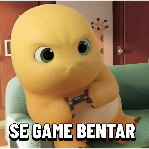 Dino kuning meme puasa ramadan  12