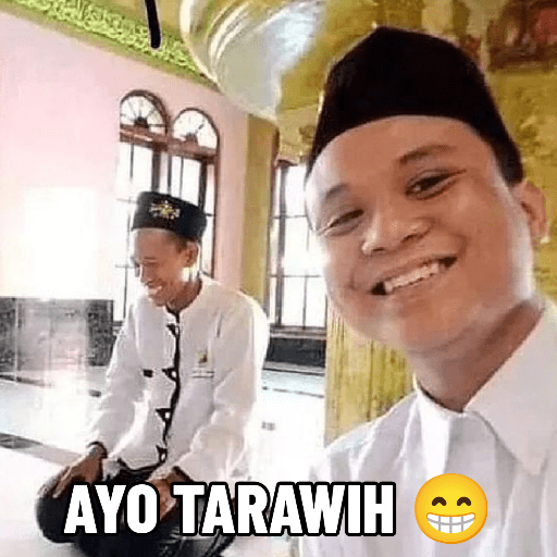 Stiker meme puasa 6