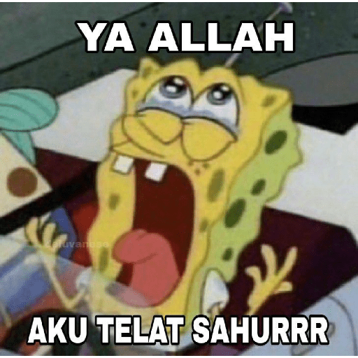 Stiker sahur 8