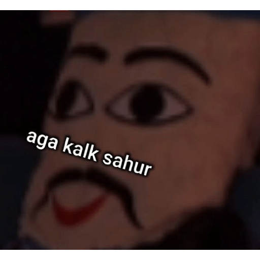 Stiker sahur 12