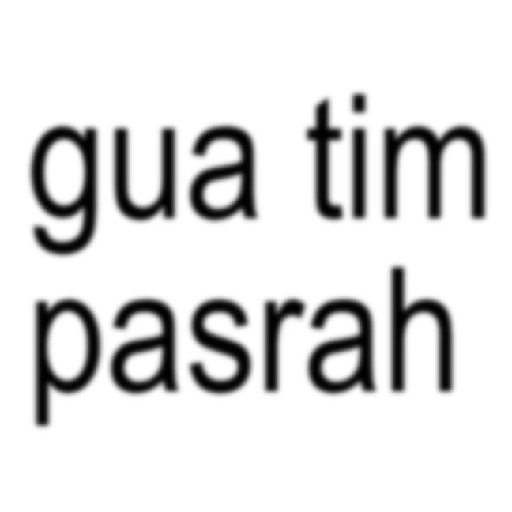 Kata kata (stiker anomali) 18