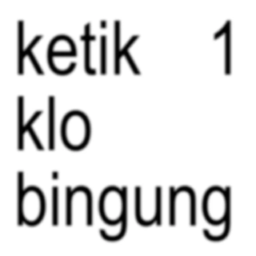 Kata kata (stiker anomali) 21
