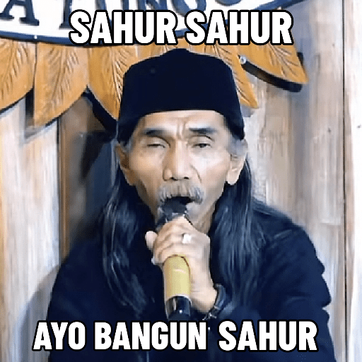 Stiker meme puasa 4