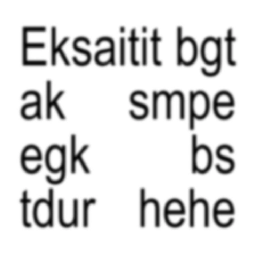 Kata kata (stiker anomali) 11