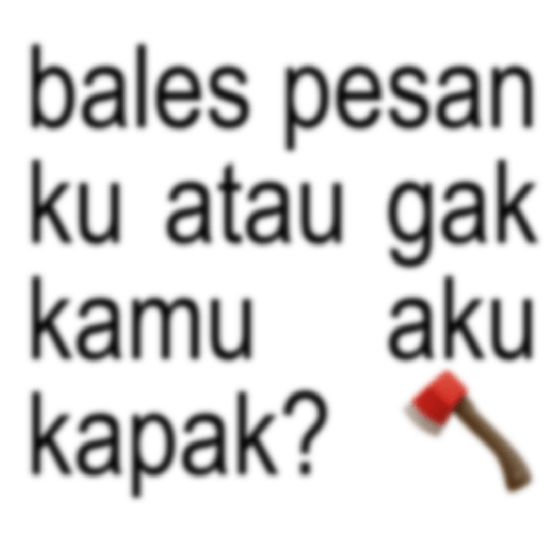Stiker anomali kapak 🪓 5