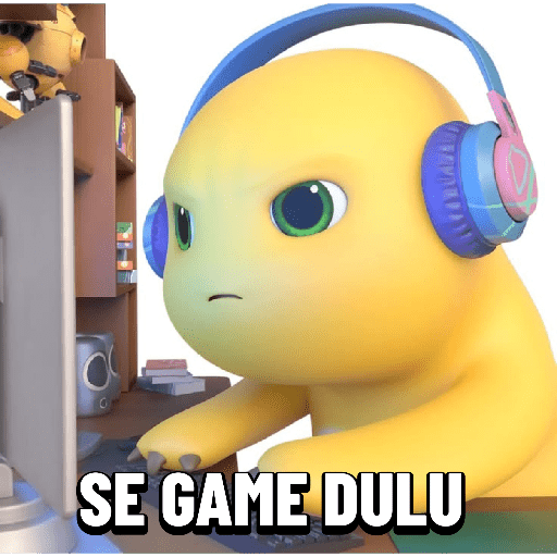 Dino kuning meme puasa ramadan  7