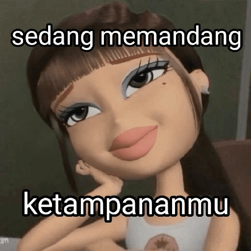 Stiker meme anomali lucu 12