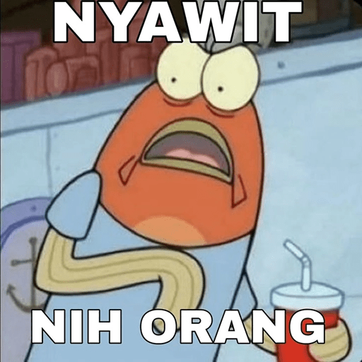 Nyawit nih orang 🌴 10