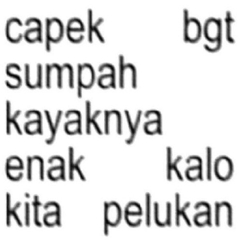 KATA KATA PELUK 13