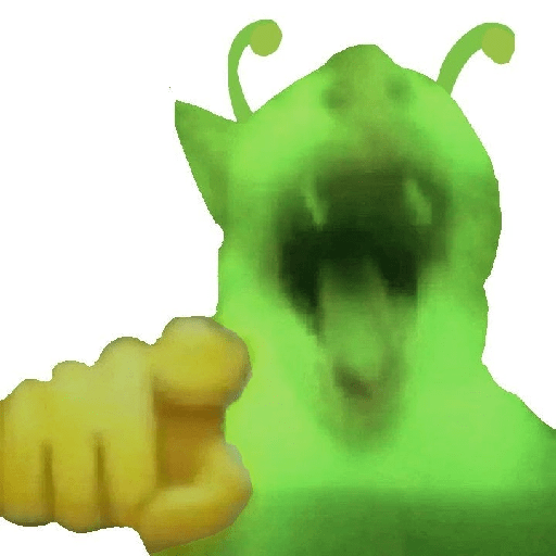 GREEN ALIEN CAT 3
