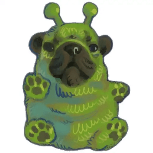 🐾👽 Alien dog 🛸 10