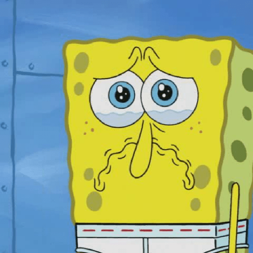 Bob Esponja triste 🥹 5