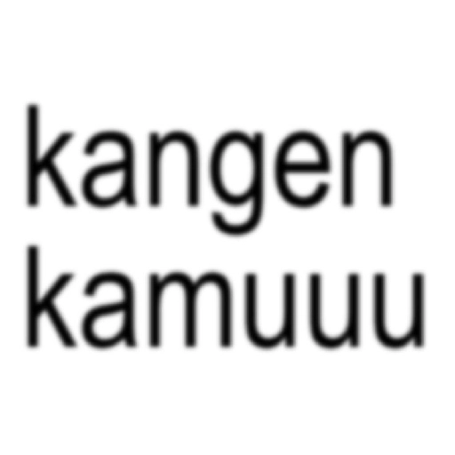 Kata-kata kangen / miss you  5