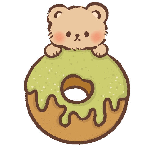 🍵 Matcha Oso Kawaii 🧸🧉 5