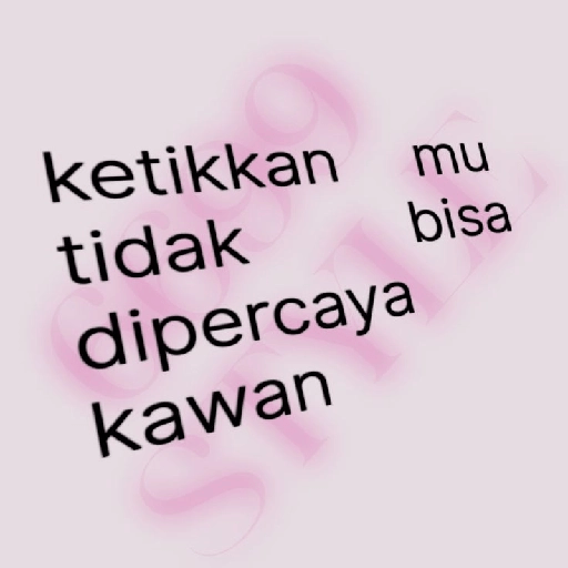 Kata kata tren terbaru 2