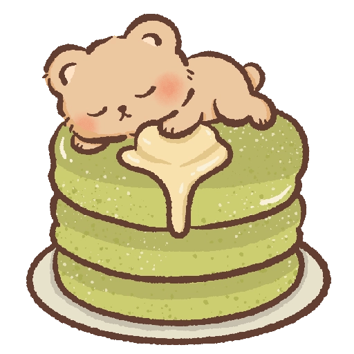 🍵 Matcha Oso Kawaii 🧸🧉 7