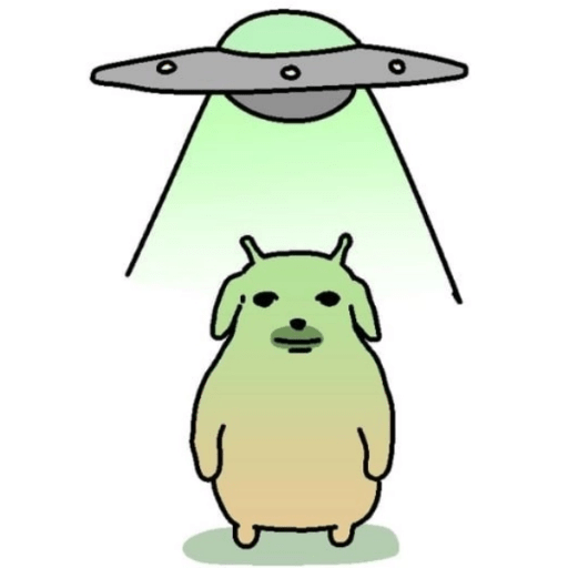 🐾👽 Alien dog 🛸 9