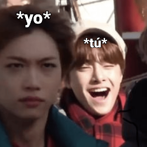 *yo* *tú*