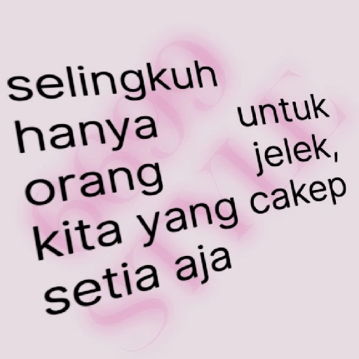 Kata kata tren terbaru 11