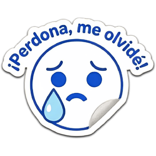 Stickerly Emojis 💙🤍 4