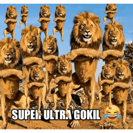 MEME GOKIL SINGA 8