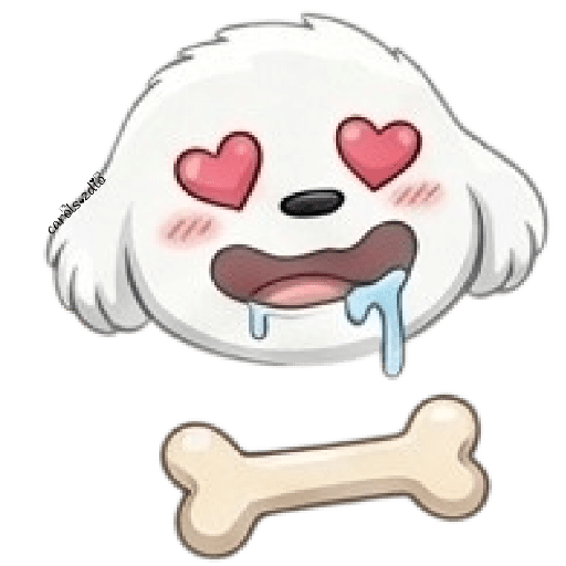 Cute Dog 🐶🐕Perrito Blanco 🆕3 12