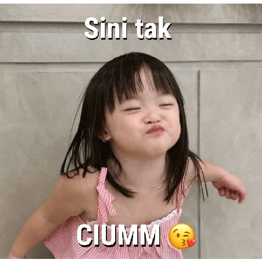 STIKER CIUM 1