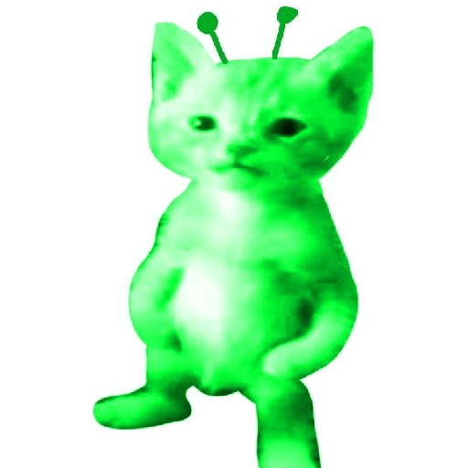 GREEN ALIEN CAT 5