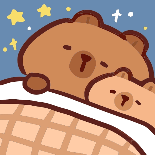 Capibara Emojis 2 🪵🦫🍂 3