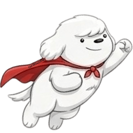 Cute Dog 🐶🐕Perrito Blanco 🆕3 9