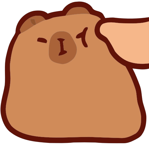 Capibara Emojis 2 🪵🦫🍂 9