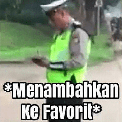 Meme lucu stiker 3